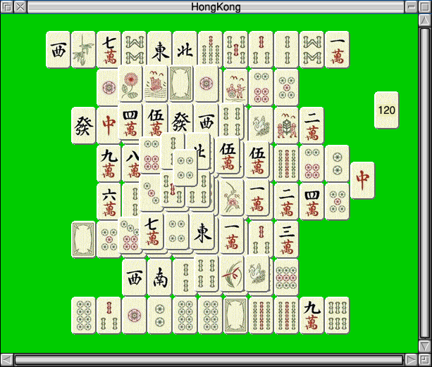 Steve Drain's HongKong mahjong patience game