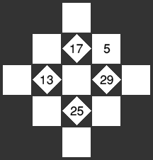 TetraCross game example, taken from Wrangler's manual