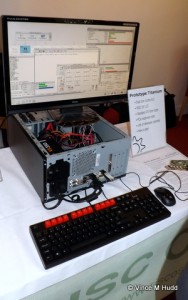 A Titanium prototype running RISC OS at London 2015