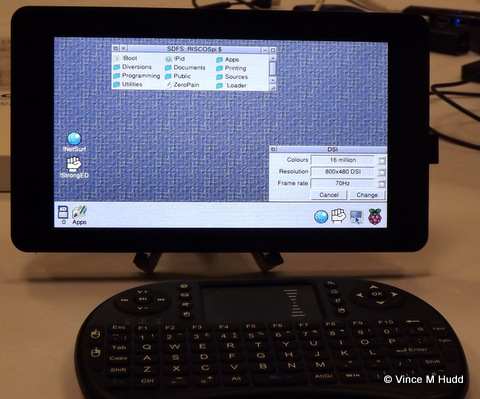 Steve Drain's RISC OS tablet-ish