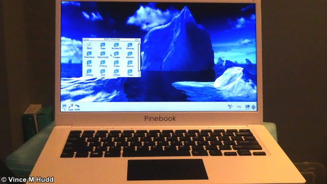 The ARMbook - a Pinebook running RISC OS - at Southwest 2020