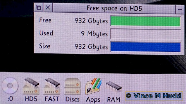 932 Gbytes free on the FAST machine at Wakefield 2023