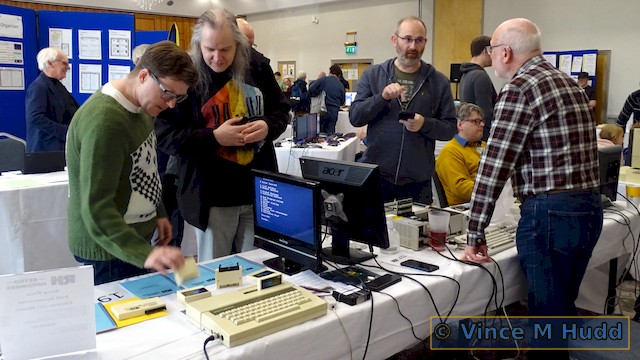 Busy on the Retro Hardware stand at Wakefield 2023