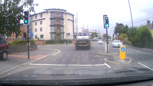 Keep going along Wells Road - straight over this junction