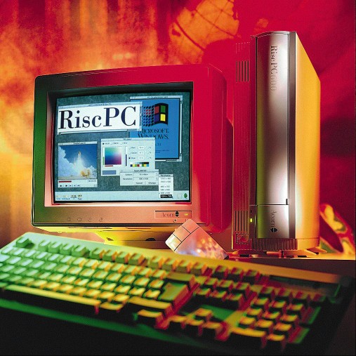 A RiscPC promotional picture