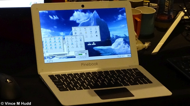 The ARMBook running RISC OS at Wakefield 2019